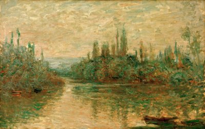A Branch of the Seine near Vétheuil by Claude Monet